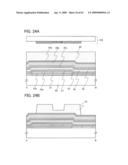 THIN FILM TRANSISTOR, DISPLAY DEVICE HAVING THIN FILM TRANSISTOR, AND METHOD FOR MANUFACTURING THE SAME diagram and image