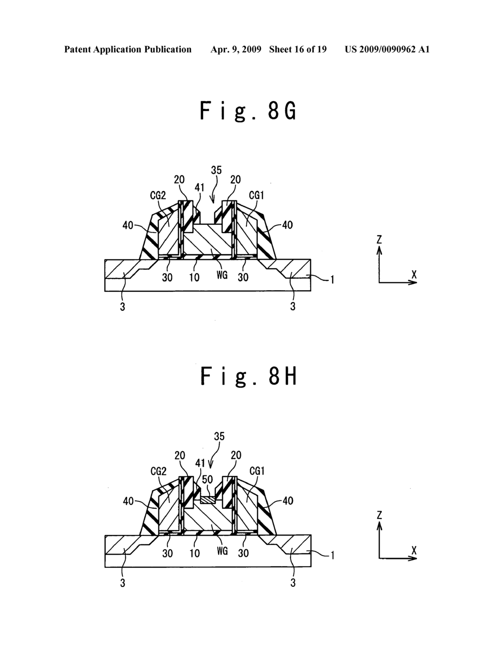 Nonvolatile semiconductor memory and method of manufacturing the same - diagram, schematic, and image 17