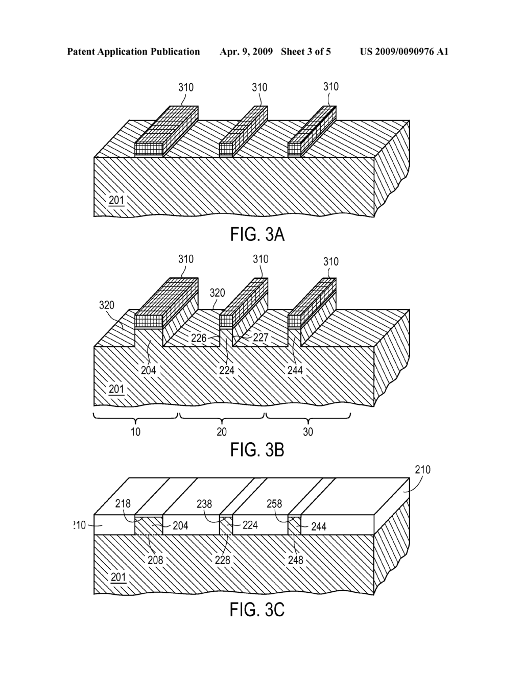 PROCESS FOR INTEGRATING PLANAR AND NON-PLANAR CMOS TRANSISTORS ON A BULK SUBSTRATE AND ARTICLE MADE THEREBY - diagram, schematic, and image 04