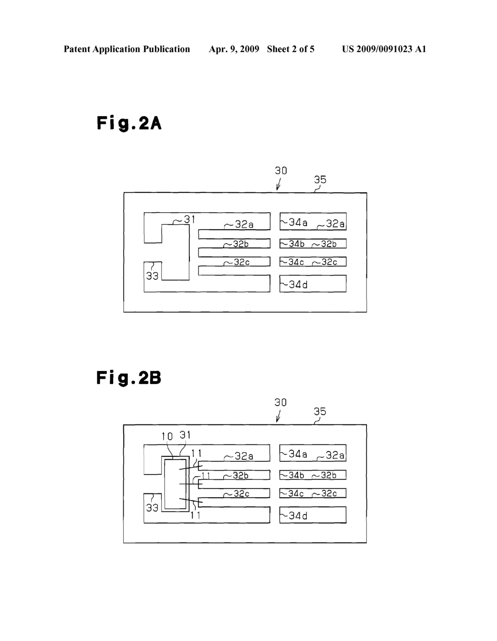 Semiconductor Device Package - diagram, schematic, and image 03