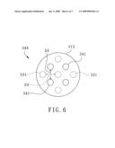 Stackable semiconductor package having plural pillars per pad diagram and image