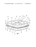 MAKING FOOD SERVING TRAY ASSEMBLY HAVING DISPOSAL OPENING WITH DEEP SERVING WELLS diagram and image