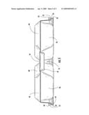 MAKING FOOD SERVING TRAY ASSEMBLY HAVING DISPOSAL OPENING WITH DEEP SERVING WELLS diagram and image