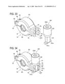 Fluid device connecting structure and fluid device unit diagram and image