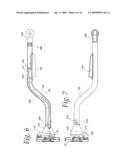 Cable actuated latch system diagram and image