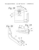 Cable actuated latch system diagram and image