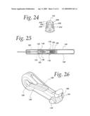 Cable actuated latch system diagram and image