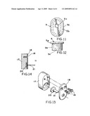 Temporary hardware for a multipoint lock door diagram and image