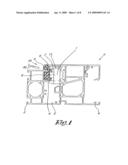 MECHANISM FOR LOCKING A WINDOW OR DOOR IN A CLOSED POSITION diagram and image