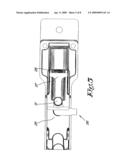 MECHANISM FOR LOCKING A WINDOW OR DOOR IN A CLOSED POSITION diagram and image