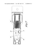 MECHANISM FOR LOCKING A WINDOW OR DOOR IN A CLOSED POSITION diagram and image