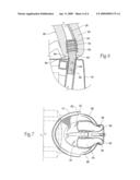 Spa device with leg rests and calf supports diagram and image