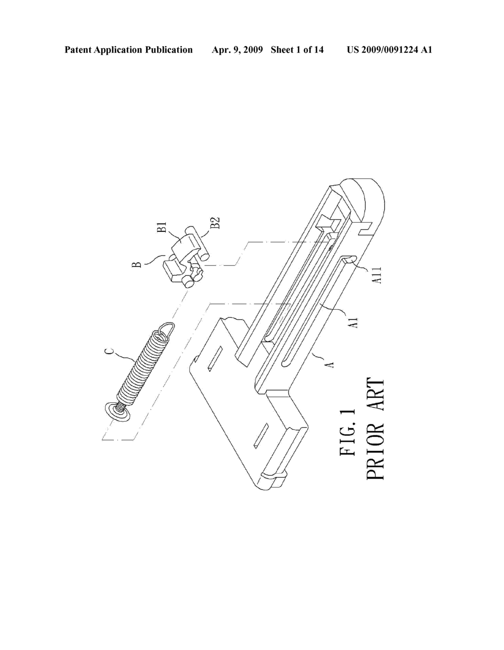 SLIDE MODULE STRUCTURE FOR A DRAWER - diagram, schematic, and image 02