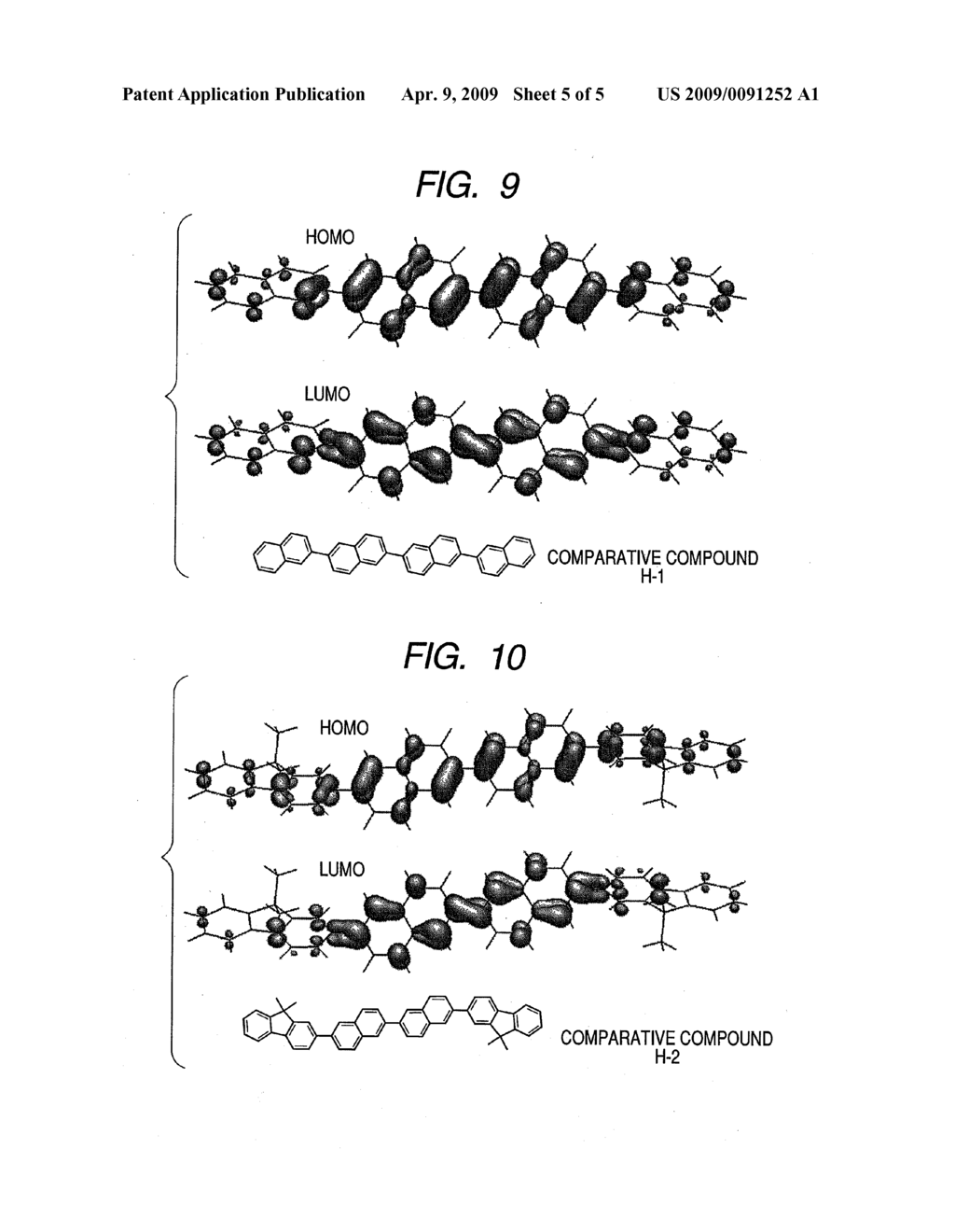 BINAPHTHYL COMPOUND AND ORGANIC LIGHT EMITTING ELEMENT USING THE SAME - diagram, schematic, and image 06