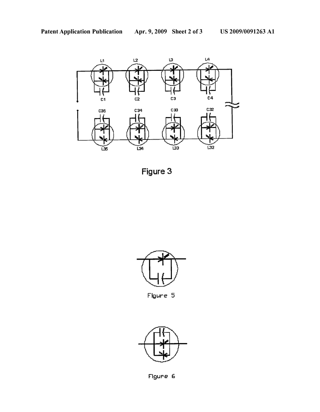 CAPACITOR SHUNTED LED LIGHT STRING - diagram, schematic, and image 03