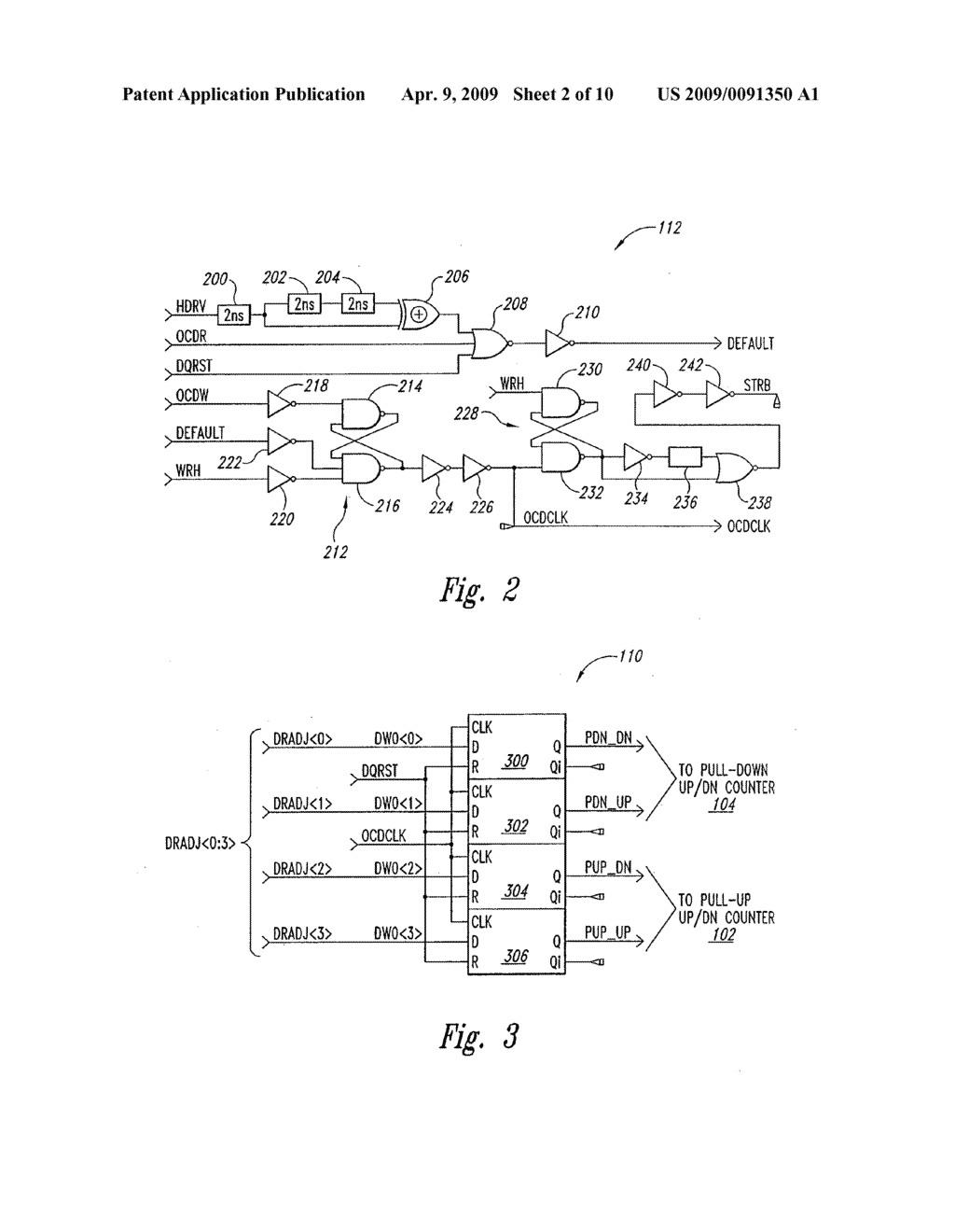 METHOD AND CIRCUIT FOR OFF CHIP DRIVER CONTROL, AND MEMORY DEVICE USING SAME - diagram, schematic, and image 03