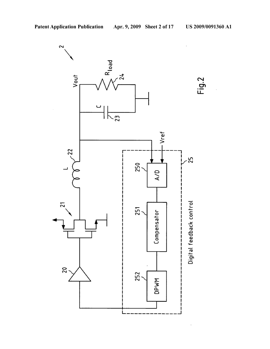 Delay-locked loop control - diagram, schematic, and image 03