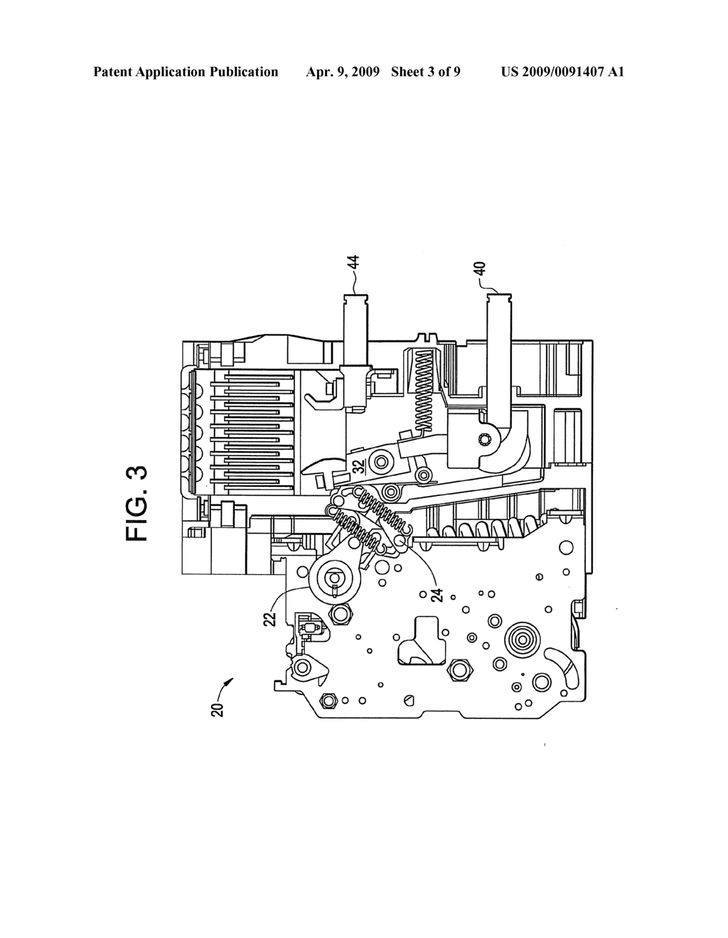 CONTACT ARM MECHANISM FOR CIRCUIT BREAKER - diagram, schematic, and image 04