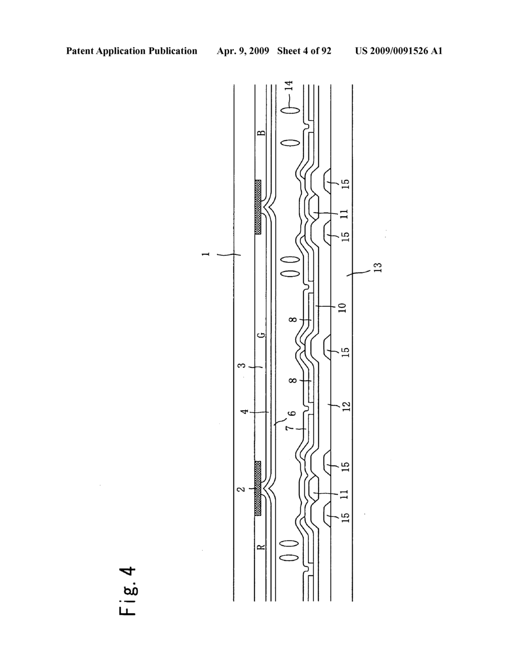 Color active matrix type vertically aligned mode liquid crystal display and driving method thereof - diagram, schematic, and image 05