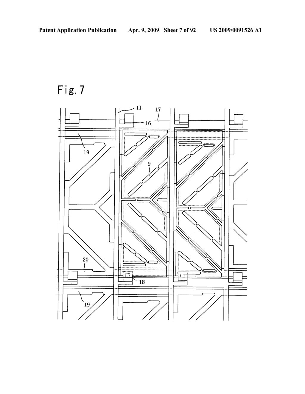 Color active matrix type vertically aligned mode liquid crystal display and driving method thereof - diagram, schematic, and image 08