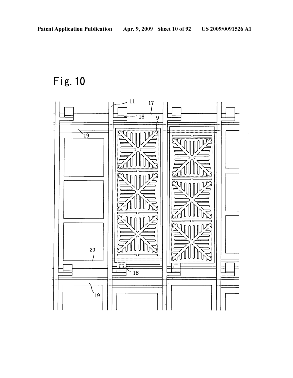 Color active matrix type vertically aligned mode liquid crystal display and driving method thereof - diagram, schematic, and image 11