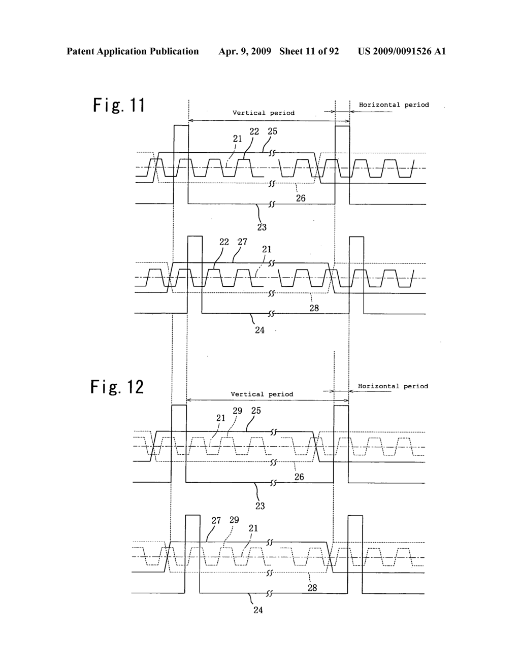 Color active matrix type vertically aligned mode liquid crystal display and driving method thereof - diagram, schematic, and image 12