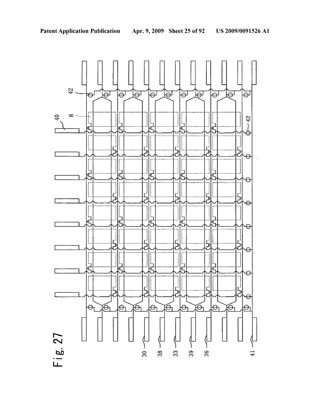Color active matrix type vertically aligned mode liquid crystal display and driving method thereof - diagram, schematic, and image 26