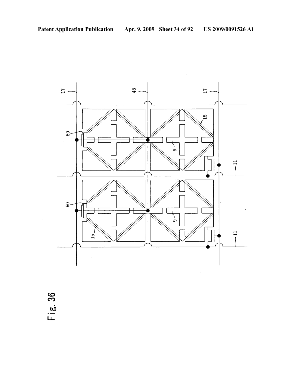 Color active matrix type vertically aligned mode liquid crystal display and driving method thereof - diagram, schematic, and image 35