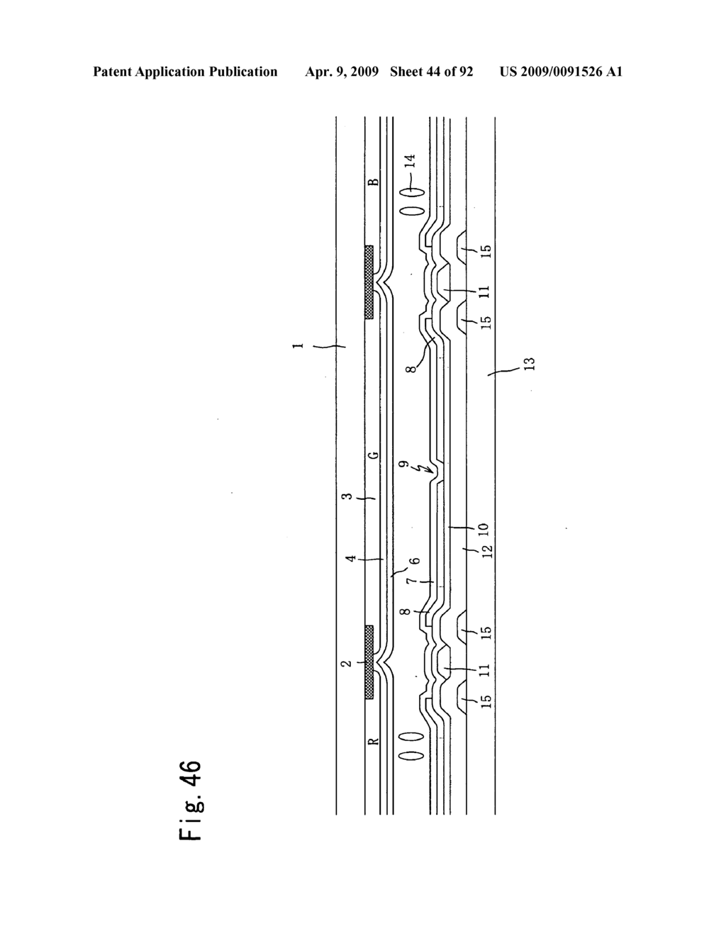 Color active matrix type vertically aligned mode liquid crystal display and driving method thereof - diagram, schematic, and image 45