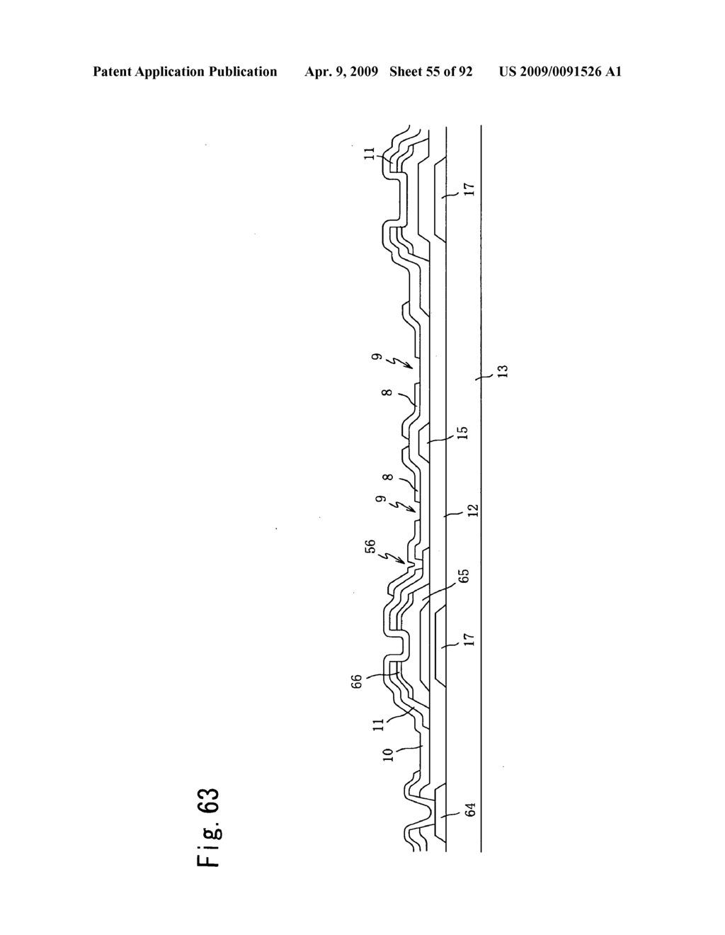 Color active matrix type vertically aligned mode liquid crystal display and driving method thereof - diagram, schematic, and image 56