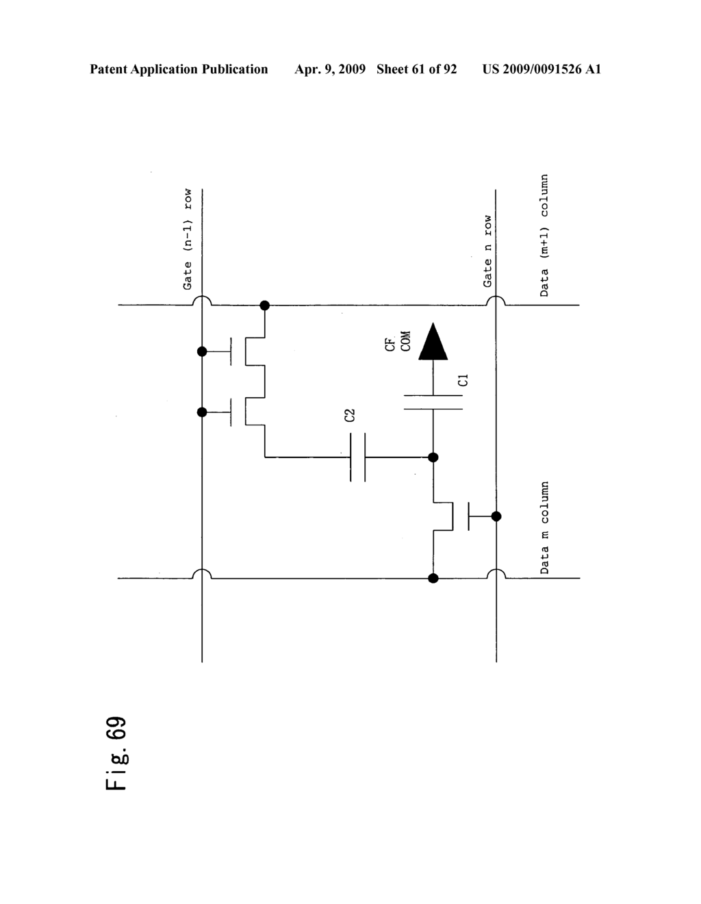 Color active matrix type vertically aligned mode liquid crystal display and driving method thereof - diagram, schematic, and image 62