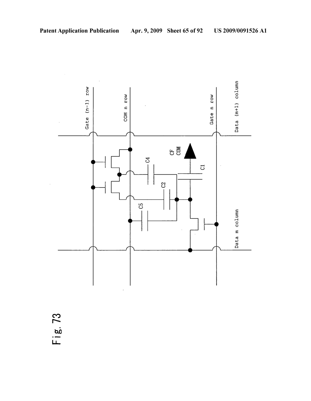 Color active matrix type vertically aligned mode liquid crystal display and driving method thereof - diagram, schematic, and image 66