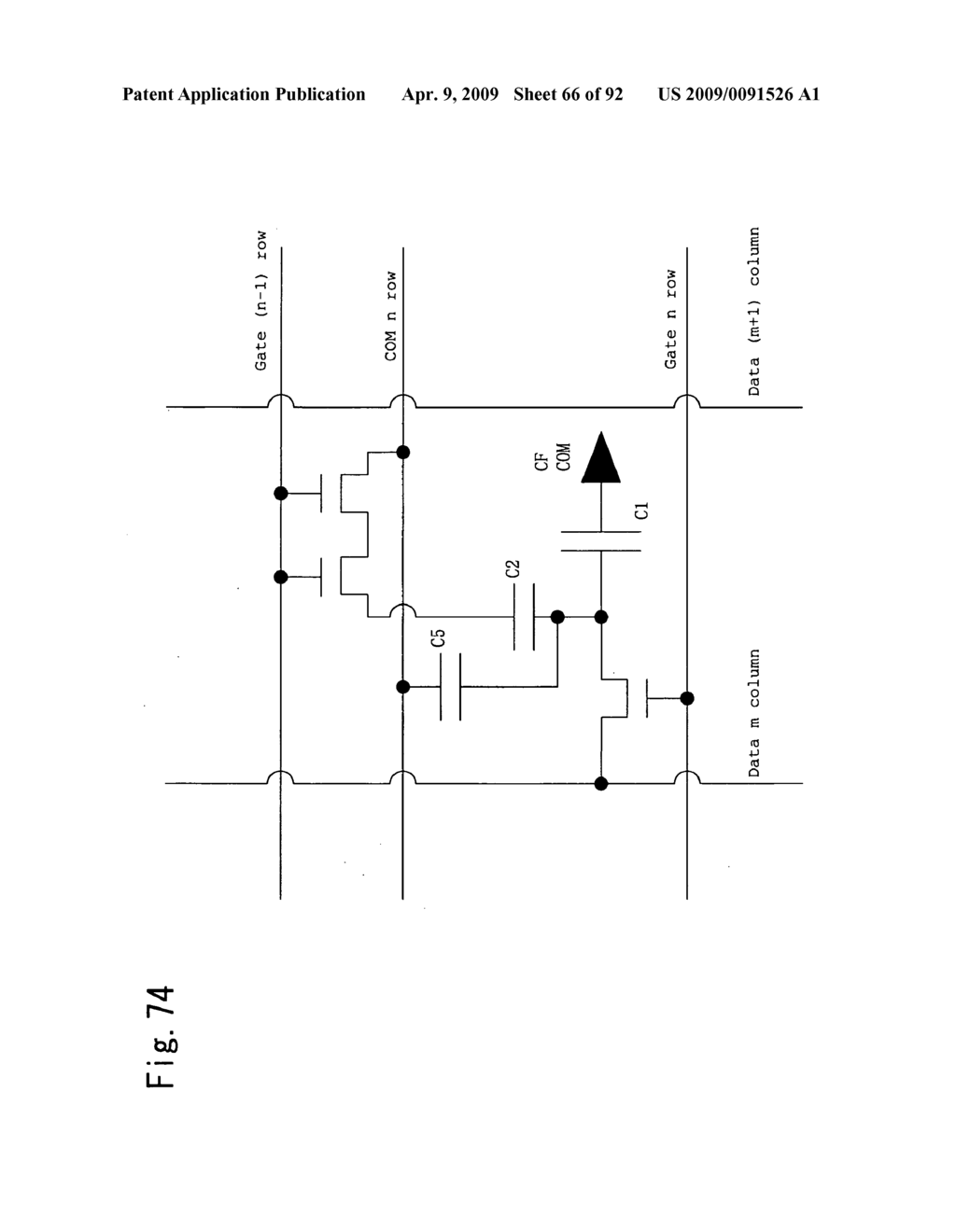 Color active matrix type vertically aligned mode liquid crystal display and driving method thereof - diagram, schematic, and image 67