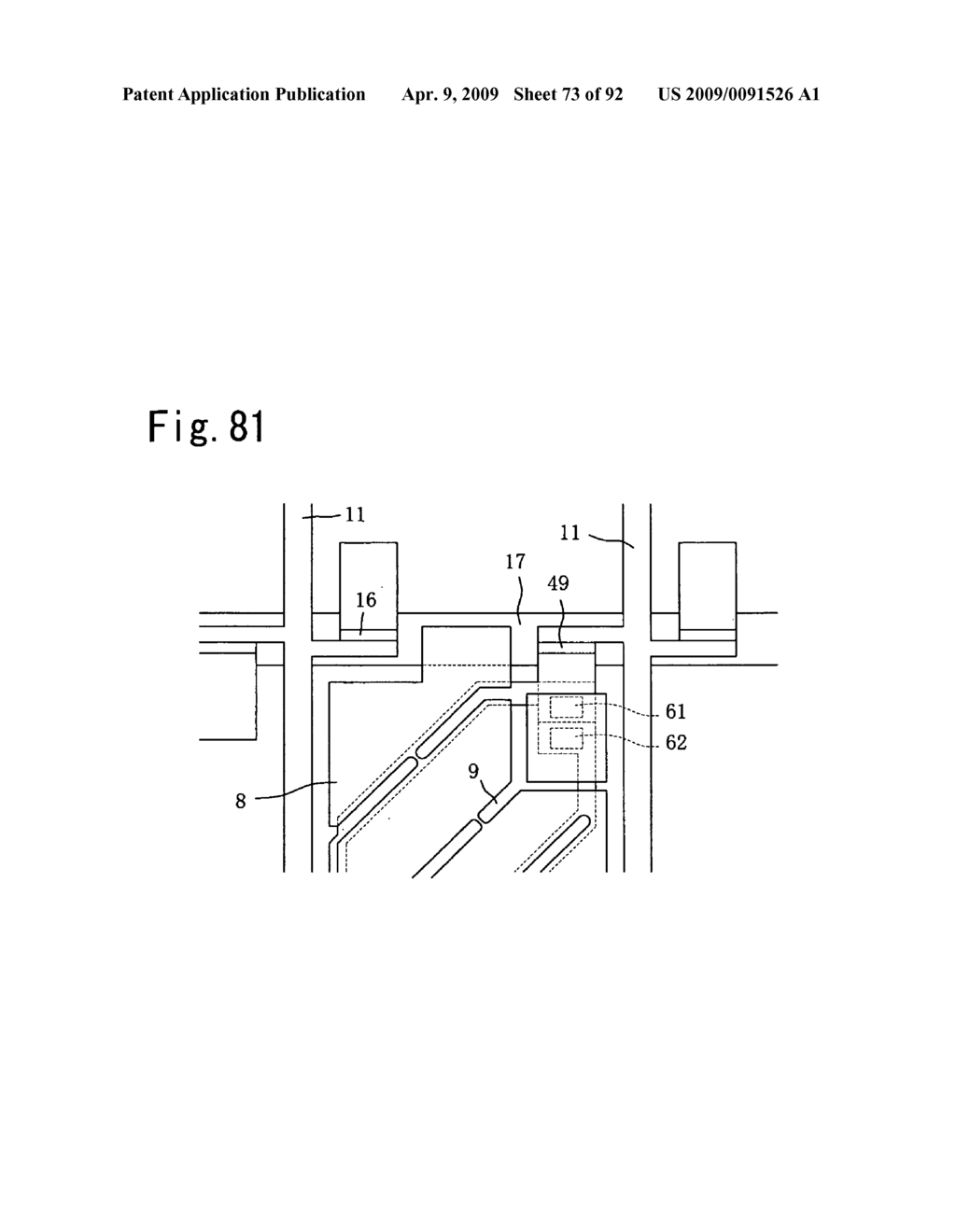 Color active matrix type vertically aligned mode liquid crystal display and driving method thereof - diagram, schematic, and image 74