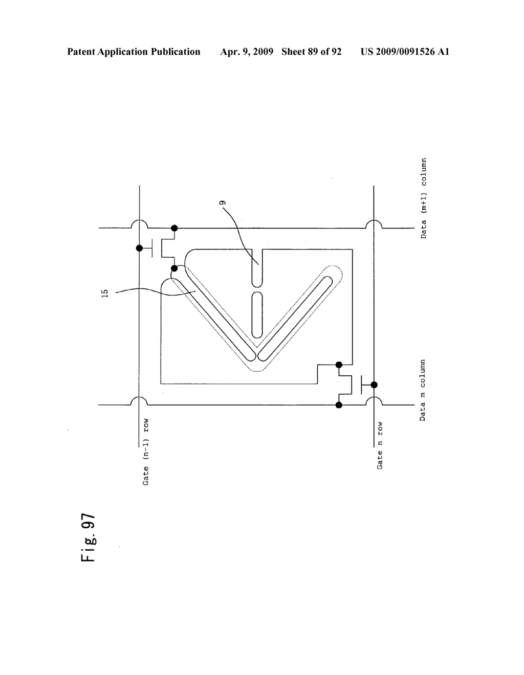 Color active matrix type vertically aligned mode liquid crystal display and driving method thereof - diagram, schematic, and image 90