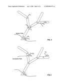 Method and apparatus for animating the dynamics of hair and similar objects diagram and image