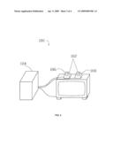 Combined Object Capturing System and Display Device and Associated Method diagram and image