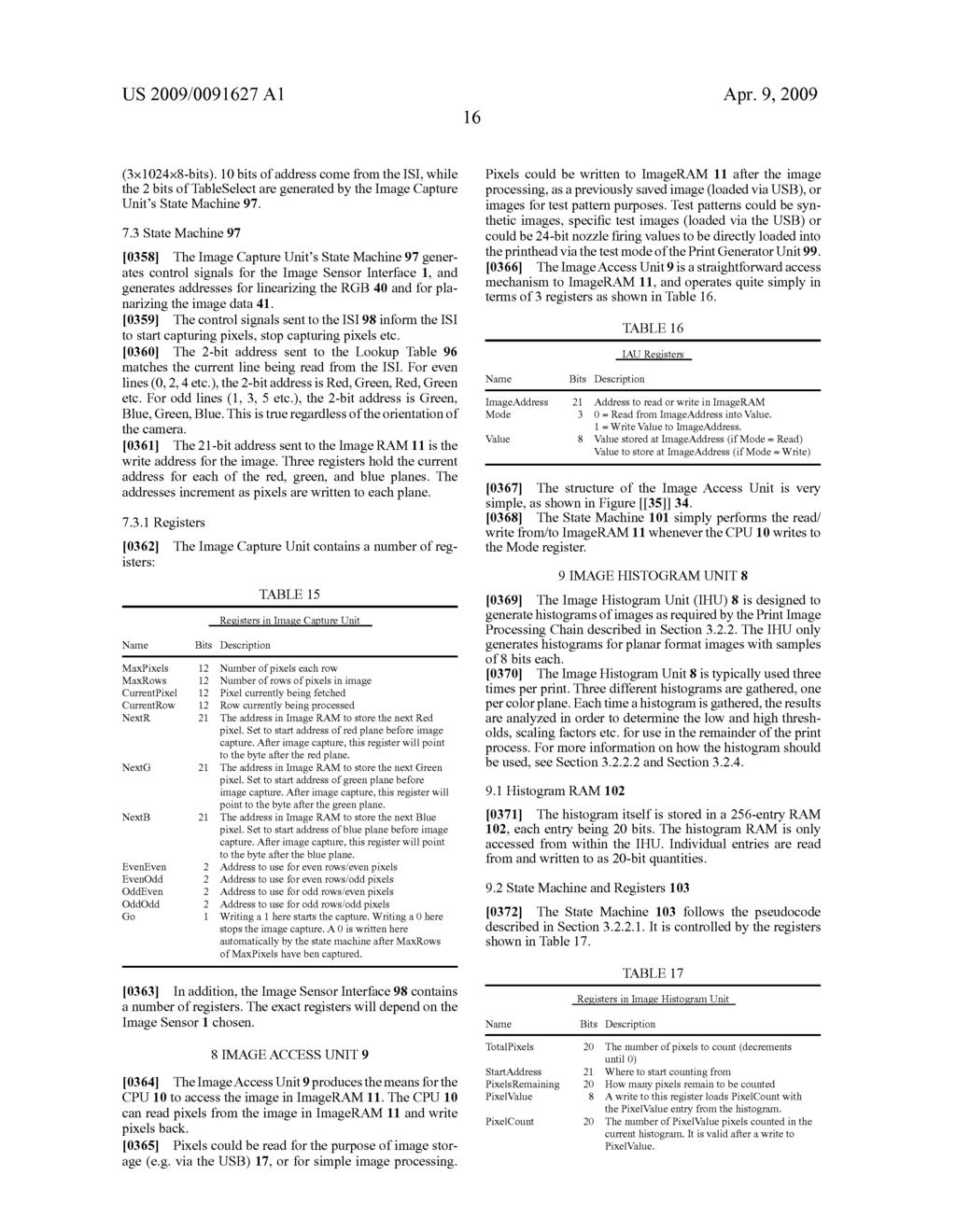 Camera System With Real-Time Dithering And Printing Capabilities - diagram, schematic, and image 60