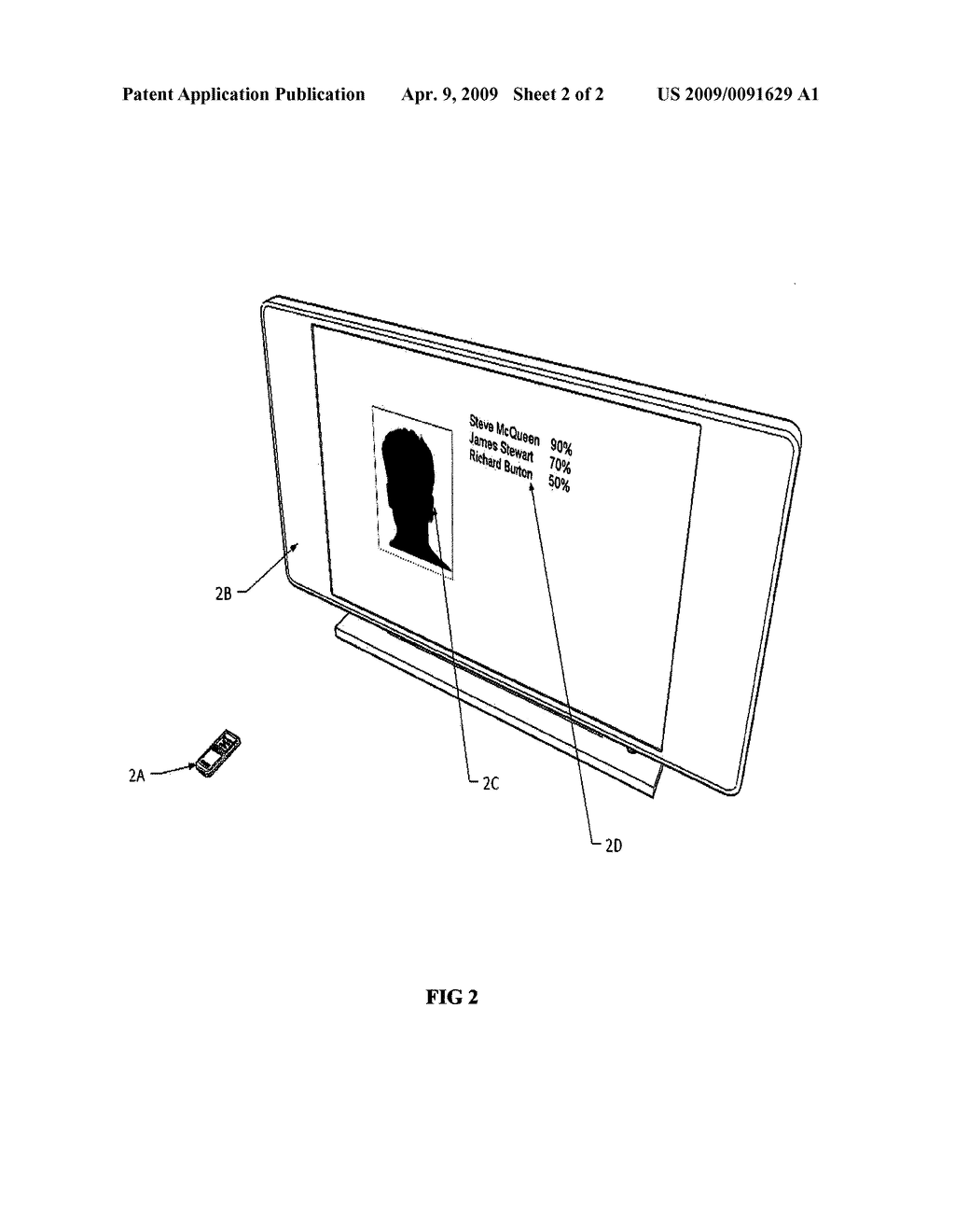 TV/Movie actor identifcation device - diagram, schematic, and image 03