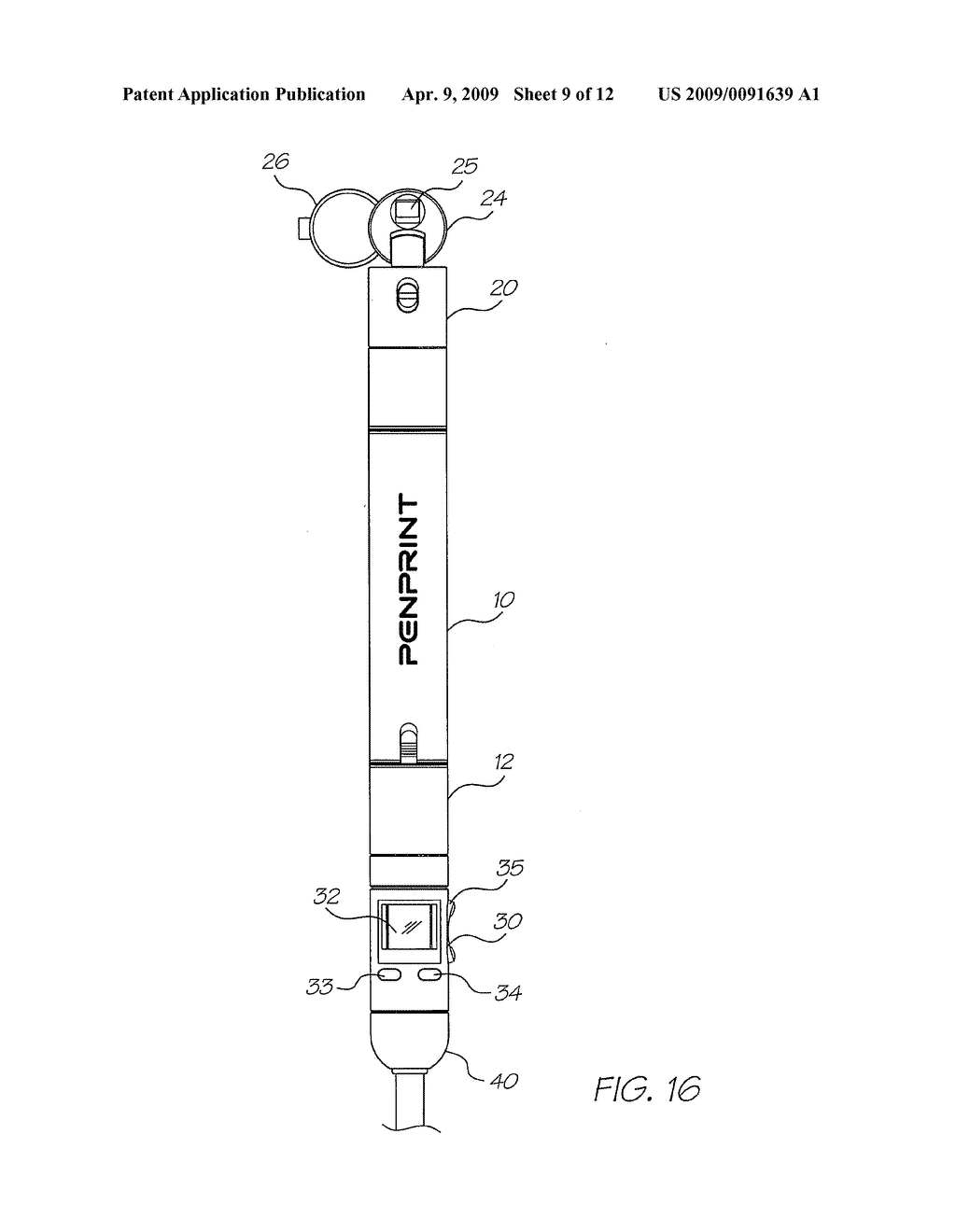 PEN-SHAPED MODULAR CAMERA ASSEMBLY HAVING AN EFFECTS MODULE - diagram, schematic, and image 10