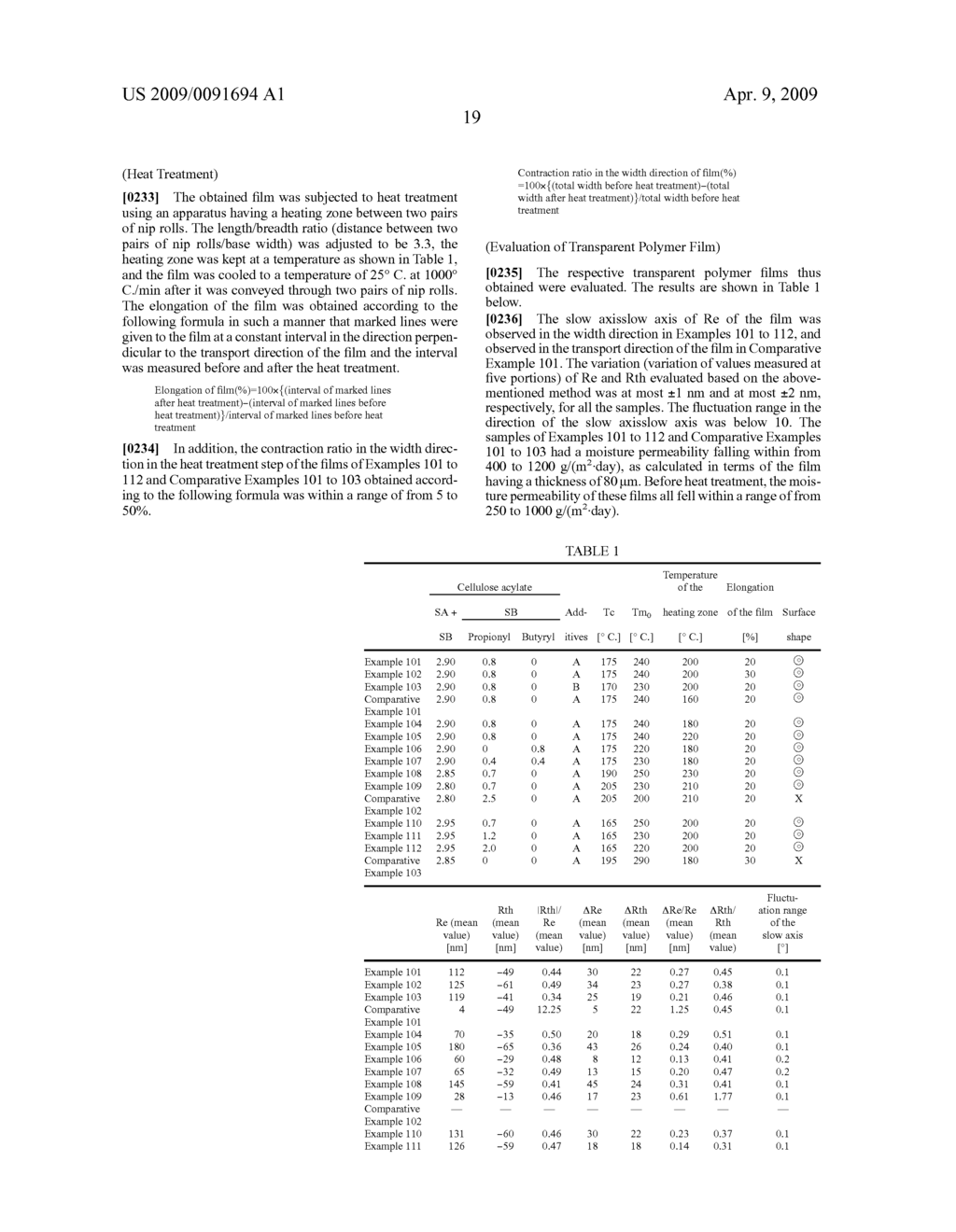 PRODUCTION METHOD FOR TRANSPARENT POLYMER FILM AND TRANSPARENT POLYMER FILM PRODUCED ACCORDING TO THE METHOD, RETARDATION FILM, POLARIZER, AND LIQUID CRYSTAL DISPLAY DEVICE - diagram, schematic, and image 20