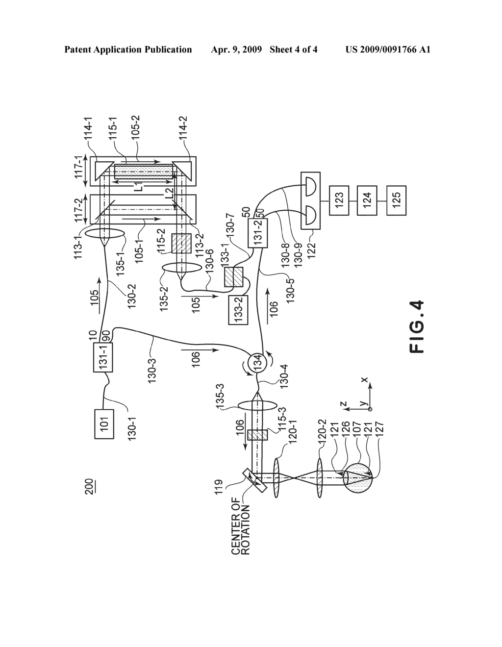 OPTICAL COHERENCE TOMOGRAPHIC APPARATUS - diagram, schematic, and image 05