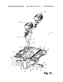 Portable lightbox assembly diagram and image