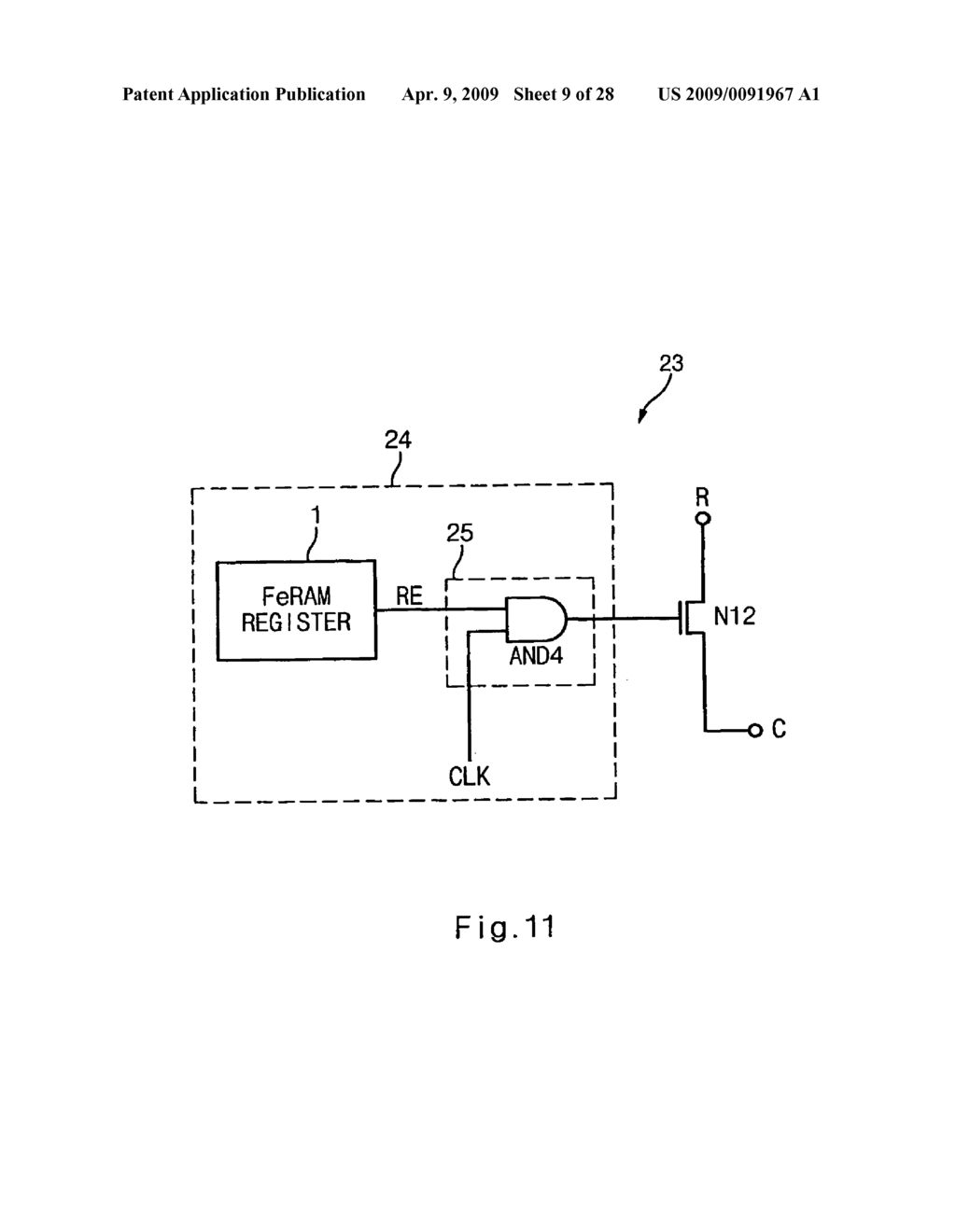 NONVOLATILE PROGRAMMABLE LOGIC CIRCUIT - diagram, schematic, and image 10