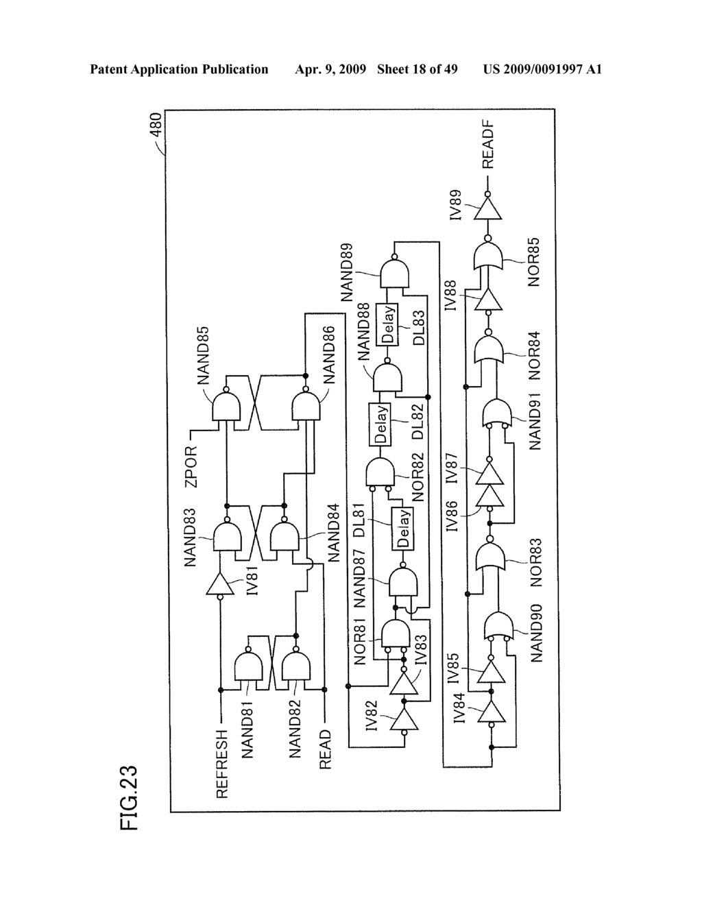 SEMICONDUCTOR MEMORY DEVICE SUITABLE FOR MOUNTING ON PORTABLE TERMINAL - diagram, schematic, and image 19