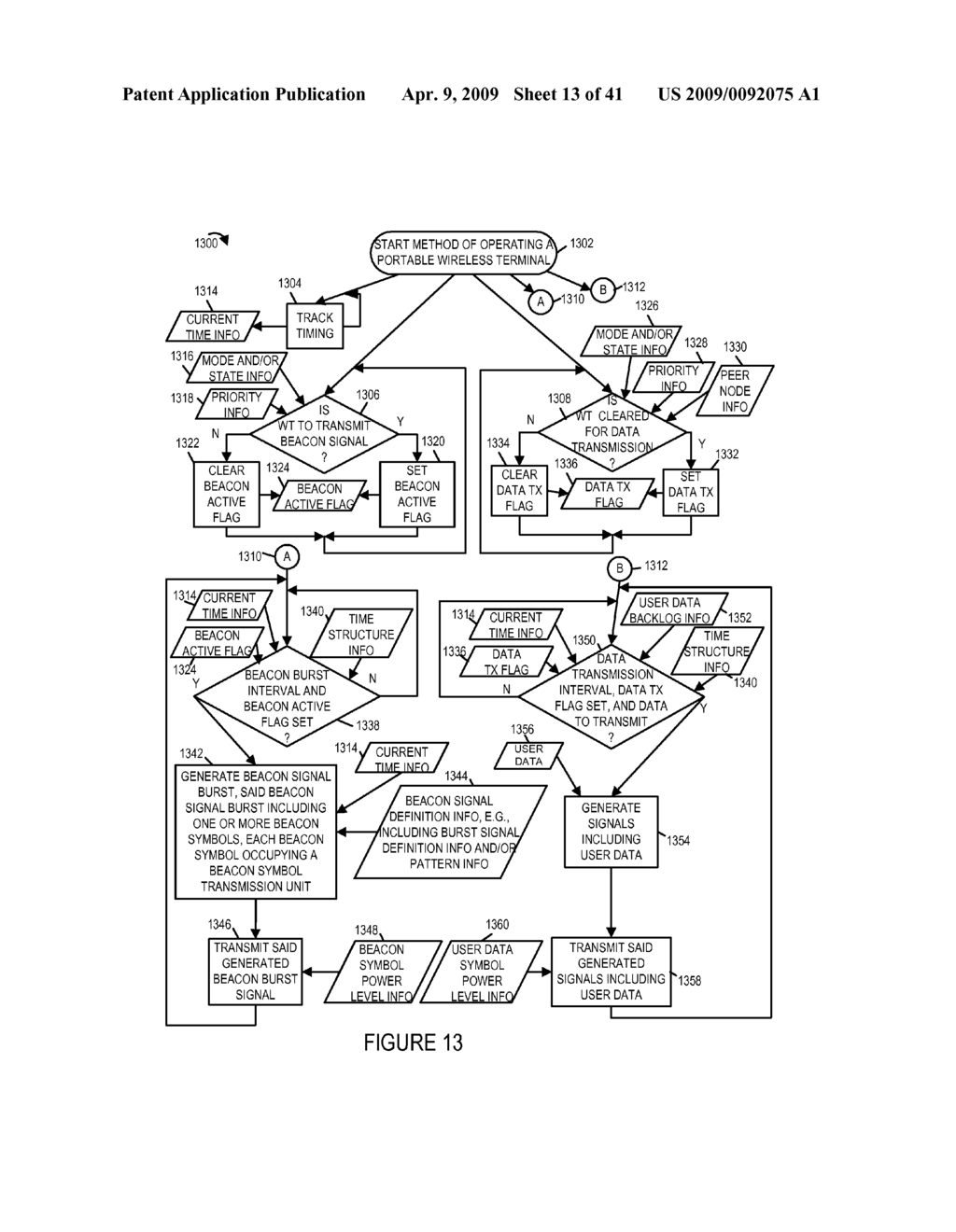 Methods and apparatus for establishing communications between devices with differing capabilities - diagram, schematic, and image 14