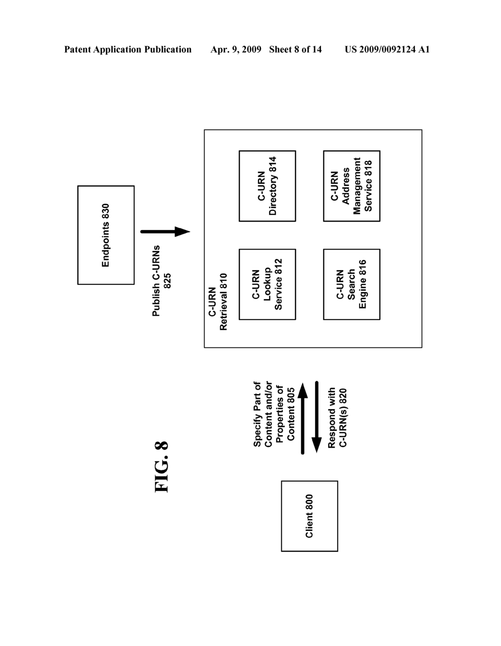 NETWORK ROUTING OF ENDPOINTS TO CONTENT BASED ON CONTENT SWARMS - diagram, schematic, and image 09