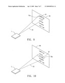 LASER POINTER WITH CONTROLLABLE PATTERN AND SIZE OF PROJECTED IMAGE diagram and image