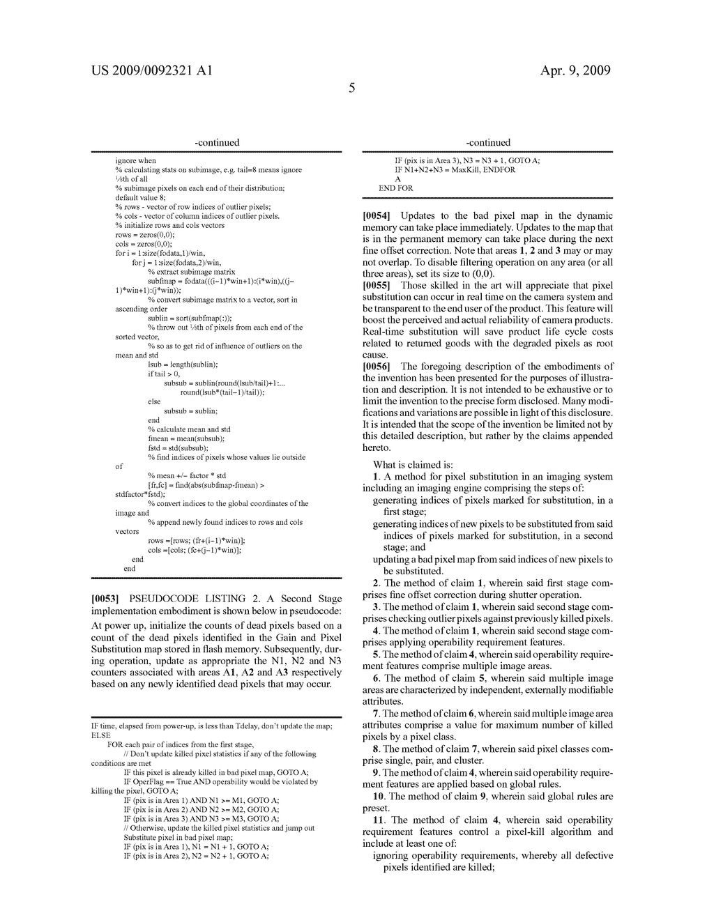 REAL-TIME PIXEL SUBSTITUTION FOR THERMAL IMAGING SYSTEMS - diagram, schematic, and image 09