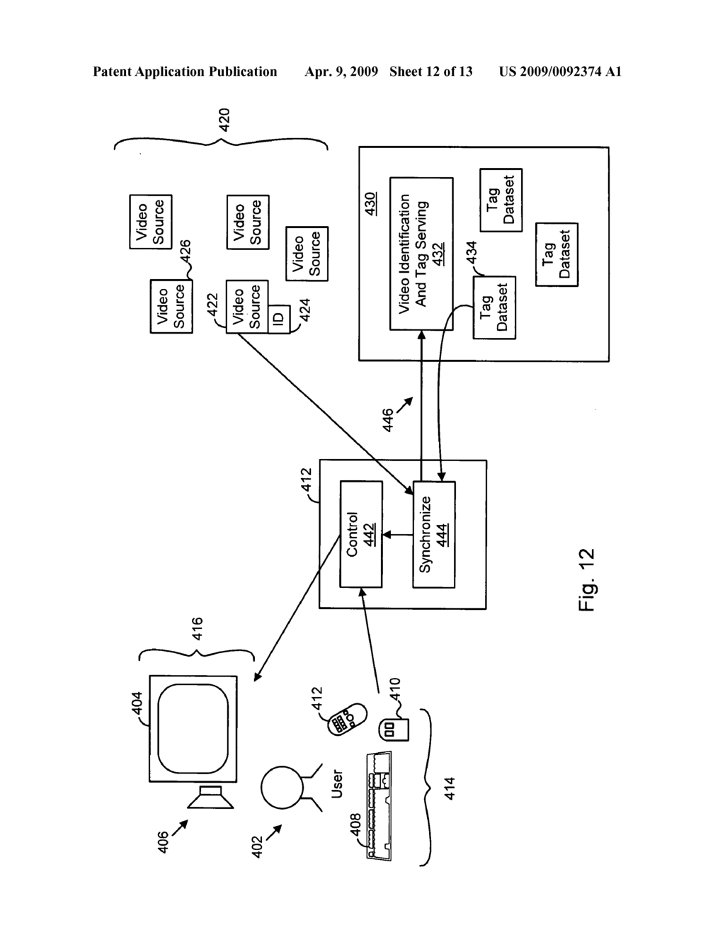 Digital Network-Based Video Tagging System - diagram, schematic, and image 13